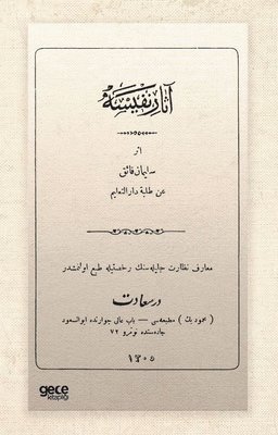 Asar-ı Nefise - Osmanlıca