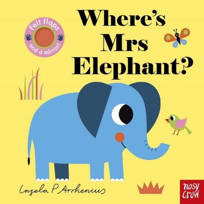 Felt Flaps Where'S Mrs Elephant?