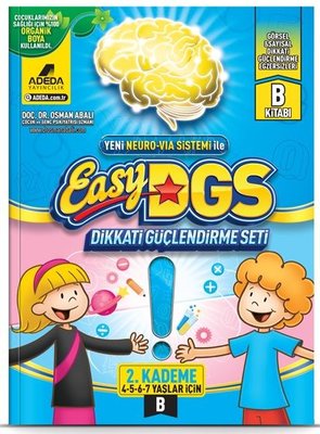 Easy Dikkati Güçlendirme Seti 4-7 Yaş B-2.Kademe