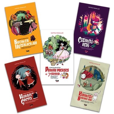 Kafiyeli Masallar Seti - 5 Kitap Takım