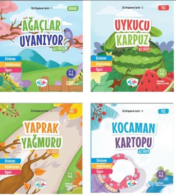 İlk Kitaplarım Serisi Seti - 4 Kitap Takım