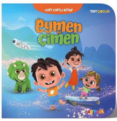 TRT Çocuk - Eymen İle Çimen - Cırt Cırtlı Kitap