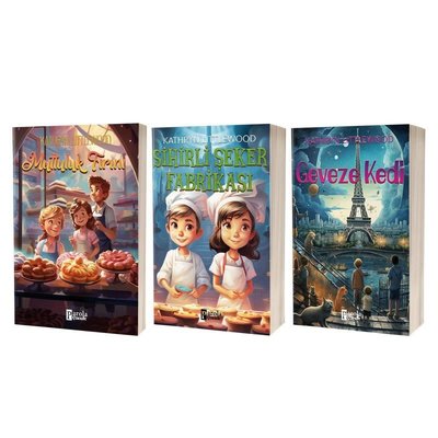 Mutluluk Fırını Serisi Seti - 3 Kitap Takım