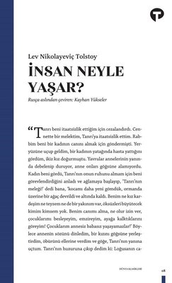 İnsan Ne ile Yaşar?