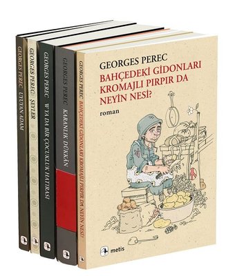 Georges Perec 5 Kitap Takım - Hediyeli