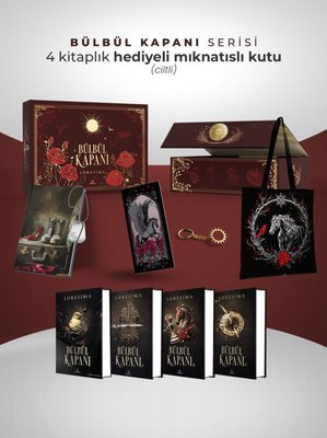 Bülbül Kapanı Serisi - Hediyeli Mıknatıslı Kutu - 4 Kitap Takım