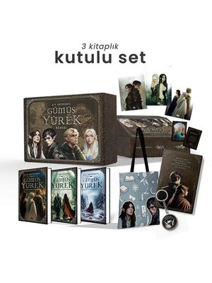 Gümüş Yürek Serisi Seti - 3 Kitap Takım - Hediyeli Kutulu
