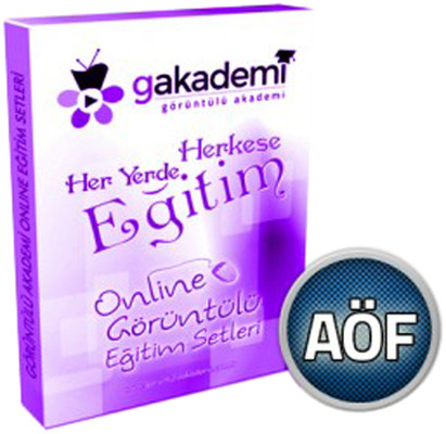 Pratik AÖF Türkiye Ekonomisi Online Görüntülü Eğitim Seti