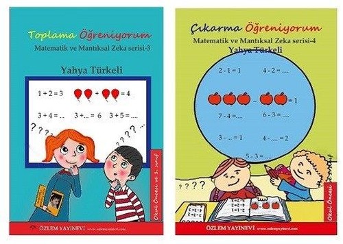 Okul Öncesi ve 1. Sınıf Toplama ve Çıkarma Öğreniyorun Seti-2 Kitap Takım