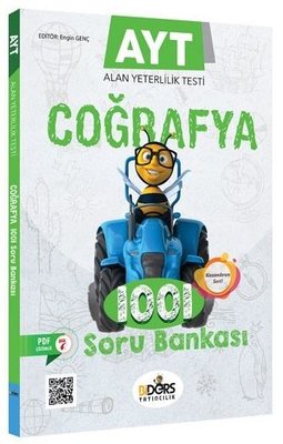 AYT Coğrafya 1001 Soru Bankası-Karekod Çözümlü