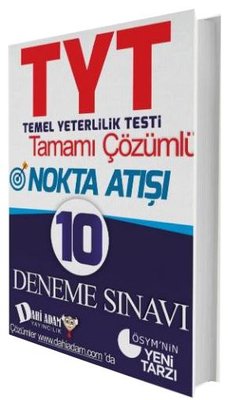 TYT Nokta Atışı Tamamı Çözümlü 10 Deneme Sınavı