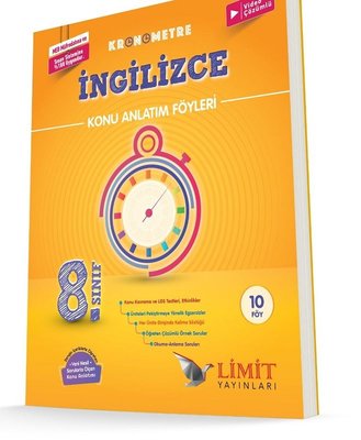 8.Sınıf Kronometre İngilizce Konu Anlatım Föyü