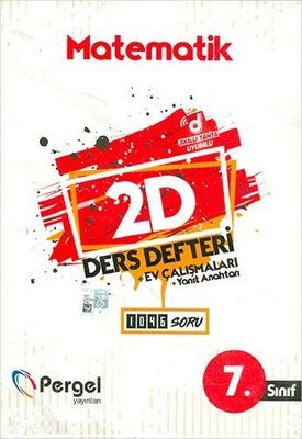 7.Sınıf Matematik 2D Ders Defteri