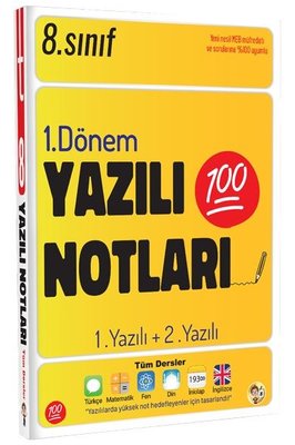 8.Sınıf Yazılı Notları 1.Dönem 1+2. Yazılı