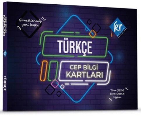 2023 KPSS Türkçe Cep Bilgi Kartları