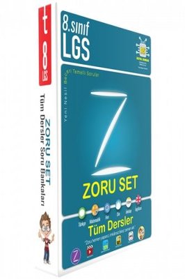8.Sınıf Tüm Dersler Zoru Bankası Set