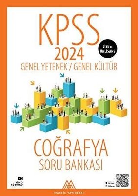 2024 KPSS Lise Ön Lisans GYGK Coğrafya Soru Bankası