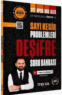 2025 En Temelden ÖSYM'ye Sayı Kesir Problemler Yektugmat Deşifre Soru Bankası