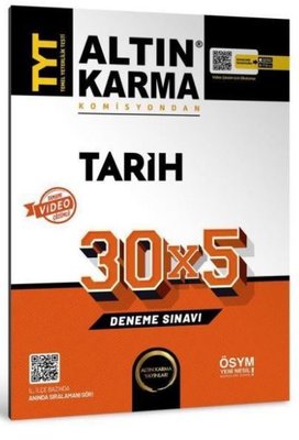 TYT Tarih 30x5 Deneme Sınavı