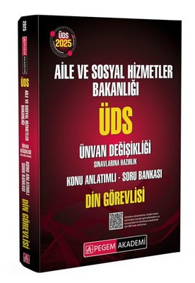 2025 ÜDS Aile ve Sosyal Hizmetler Bakanlığı Ünvan Değişikliği Sınavlarına Hazırlık Konu Anlatımlı So