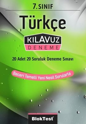 7. Sınıf Bloktest Türkçe Kılavuz Deneme Bloktest