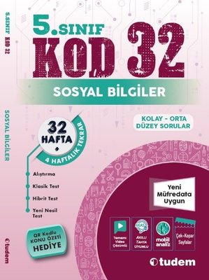 5. Sınıf Sosyal Bilgiler  Kod 32