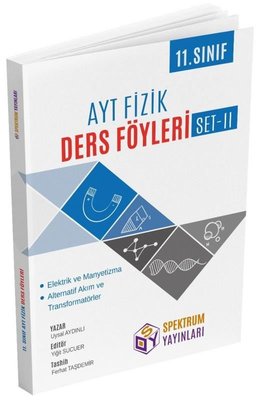 AYT 11. Sınıf Fizik Ders Föyleri Set 2