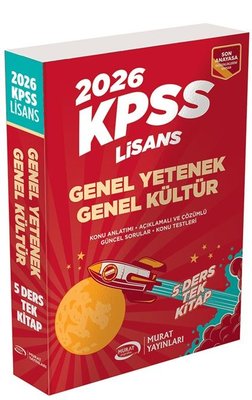 KPSS GYGK Lisans 5 Ders Tek Kitap Konu Anlatımlı Soru Bankası