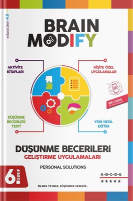 6. Sınıf Düşünme Becerileri Geliştirme Uygulamaları Kitabı 5 Kitapçık