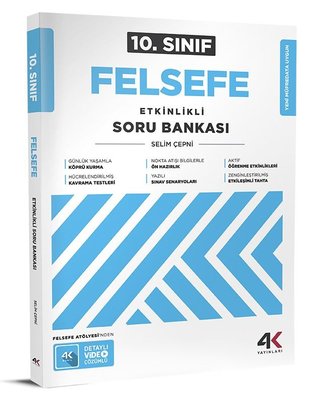 10. Sınıf Felsefe Etkinlikli Soru Bankası