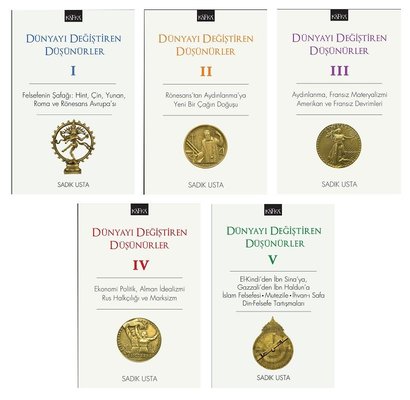 Dünyayı Değiştiren Düşünürler Seti-5 Kitap Takım