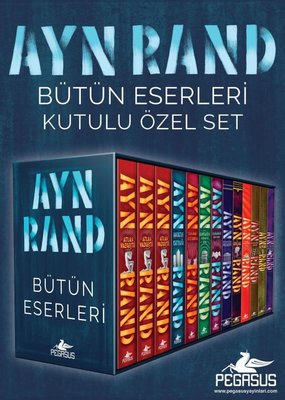 Ayn Rand Bütün Eserleri Kutulu Özel Seti - 13 Kitap Takım