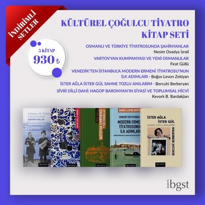 Kültürel Çoğulcu Tiyatro Seti - 5 Kitap Takım