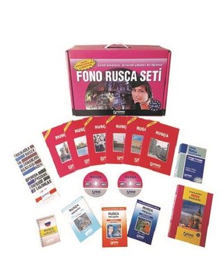 Fono Rusça Seti (15 Kitap + 6 Cd)