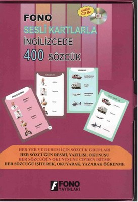 Fono Sesli Kartlarla İngilizcede 400 Sözcük